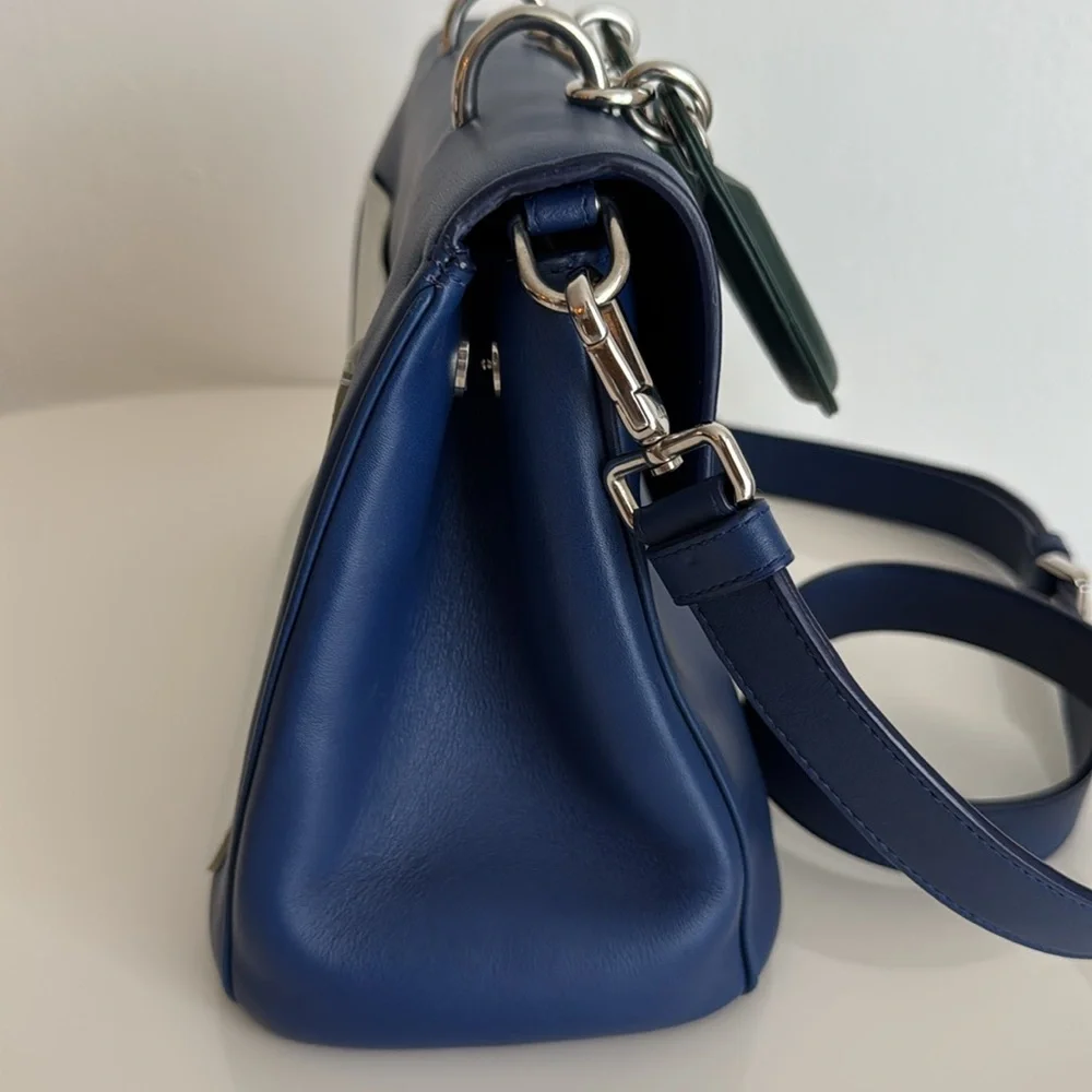 ❌SOLD❌Christian Dior Multicolor Leather Flap Top Handle Bag with Crossbody Strap - Picture 6 of 16